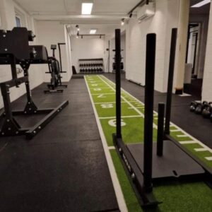 Alternative view of CLAWGRIP SPRINTTRACK NUMBERS PRO 1x10m GREEN/WHITE