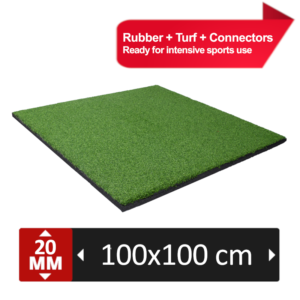 FIT ULTRA TURF - Groen - 100x100x2cm